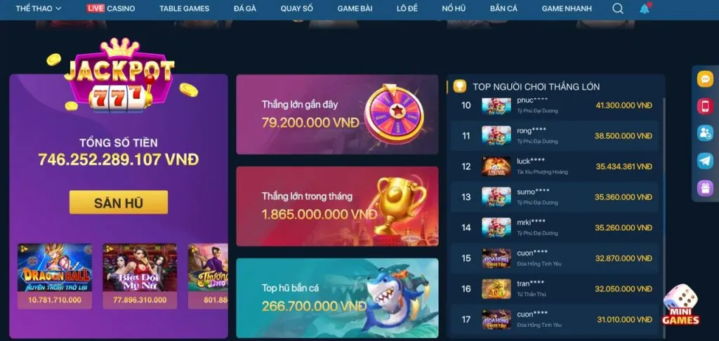 Giao diện các loại kèo cược tại kuwin1 casino