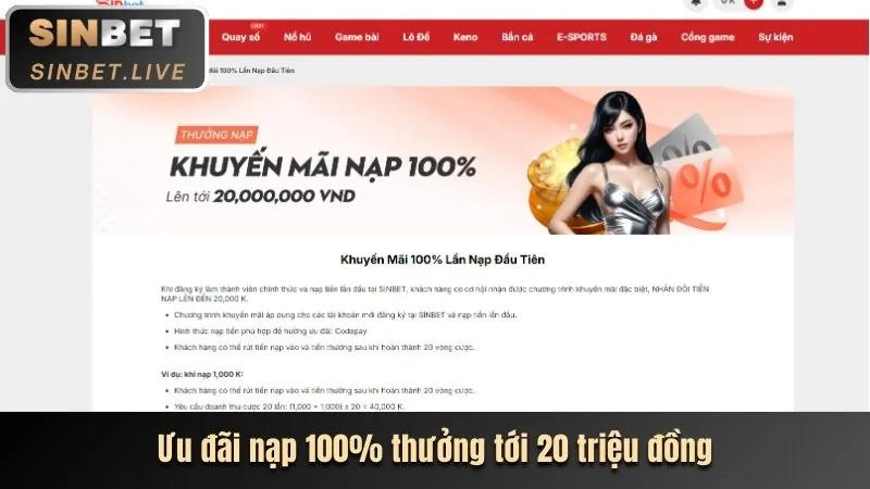 Ưu đãi chào mừng Kuwin1 Casino